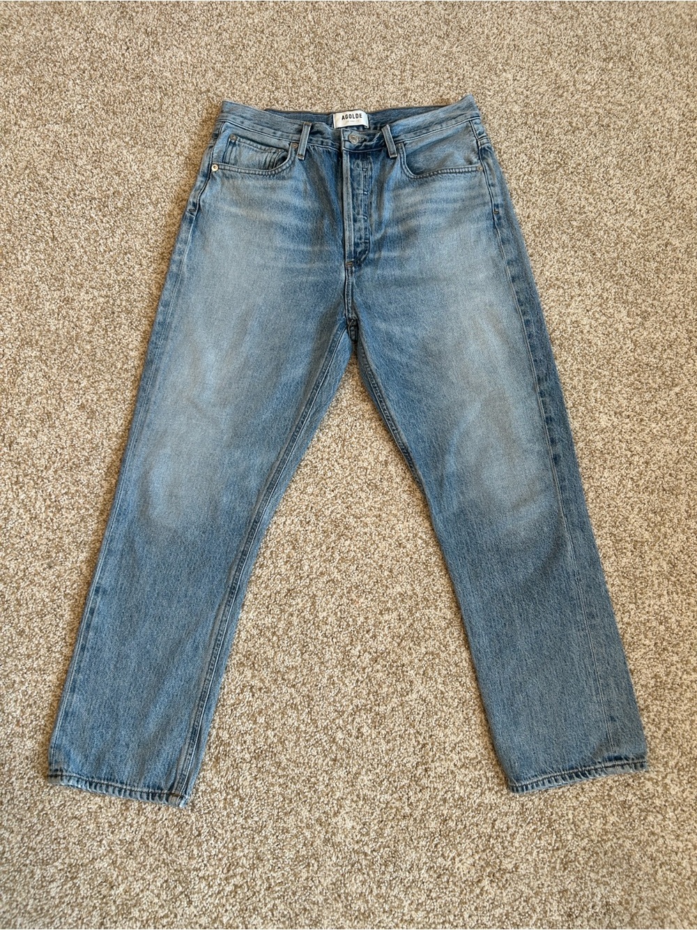 Agolde Riley Double-Pocket Jeans - Picture 4 of 7